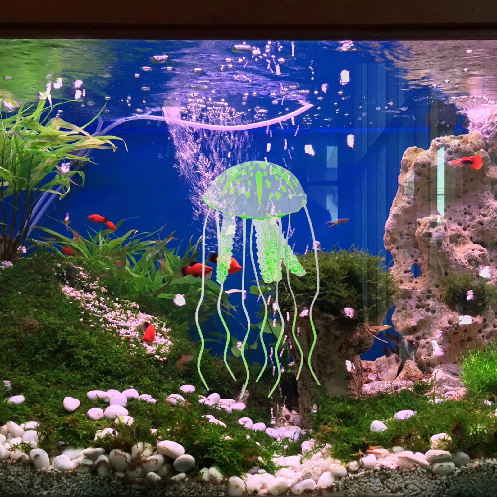 3pcs Realistic Jellyfish Aquarium Decor Simulation Marine For Fish Tank Decoration Delicate Sea Creature Compact Ornament
3pcs Realistic Jellyfish Aquarium Decor Simulation Marine For Fish Tank Decoration Delicate Sea Creature Compact Ornament