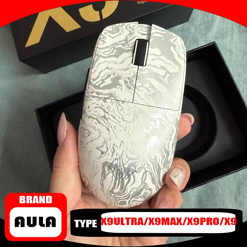 AULA X9Ultra X9Max X9 Pro Gaming Mouse Three-mode PAW3395/PAW3950 TTC Golden Wheel Dual 8K Lightweight Wireless Mouse Durable
AULA X9Ultra X9Max X9 Pro Gaming Mouse Three-mode PAW3395/PAW3950 TTC Golden Wheel Dual 8K Lightweight Wireless Mouse Durable