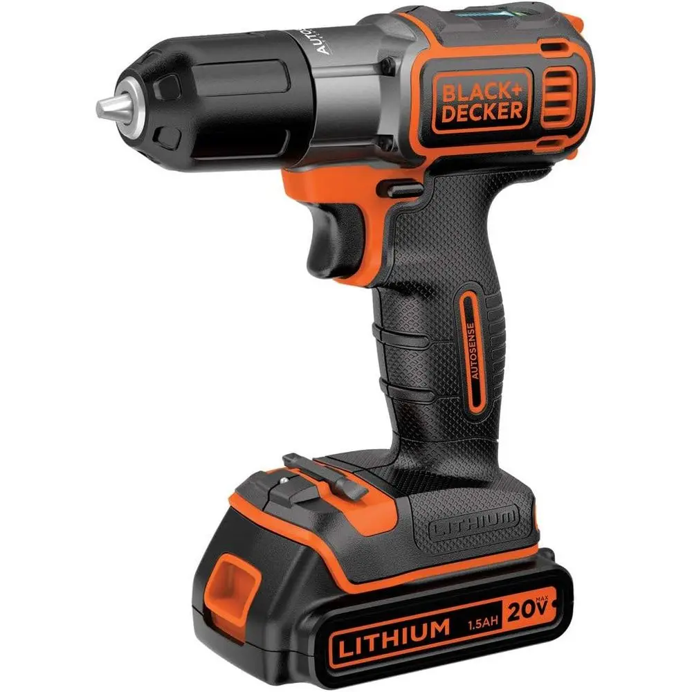 20V MAX PowerControl 3/8 Inch Cordless Drill/Driver with AutoSense Technology Kit
20V MAX PowerControl 3/8 Inch Cordless Drill/Driver with AutoSense Technology Kit