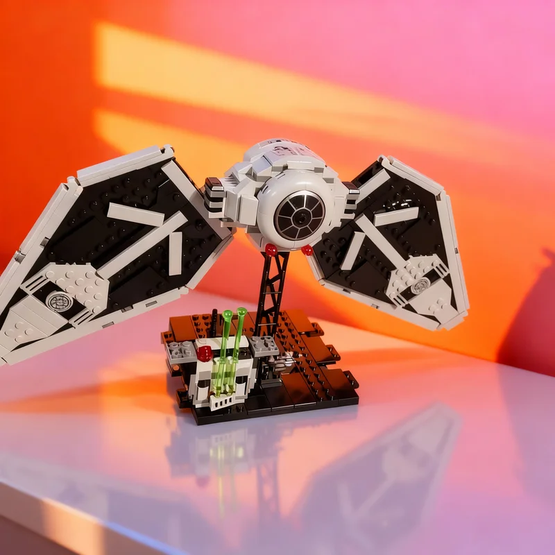 329pcs MOC TIE Predator Star Battle Model Building Blocks Construction Creative DIY Idea Education Christmas Gifts Toys Brick
329pcs MOC TIE Predator Star Battle Model Building Blocks Construction Creative DIY Idea Education Christmas Gifts Toys Brick