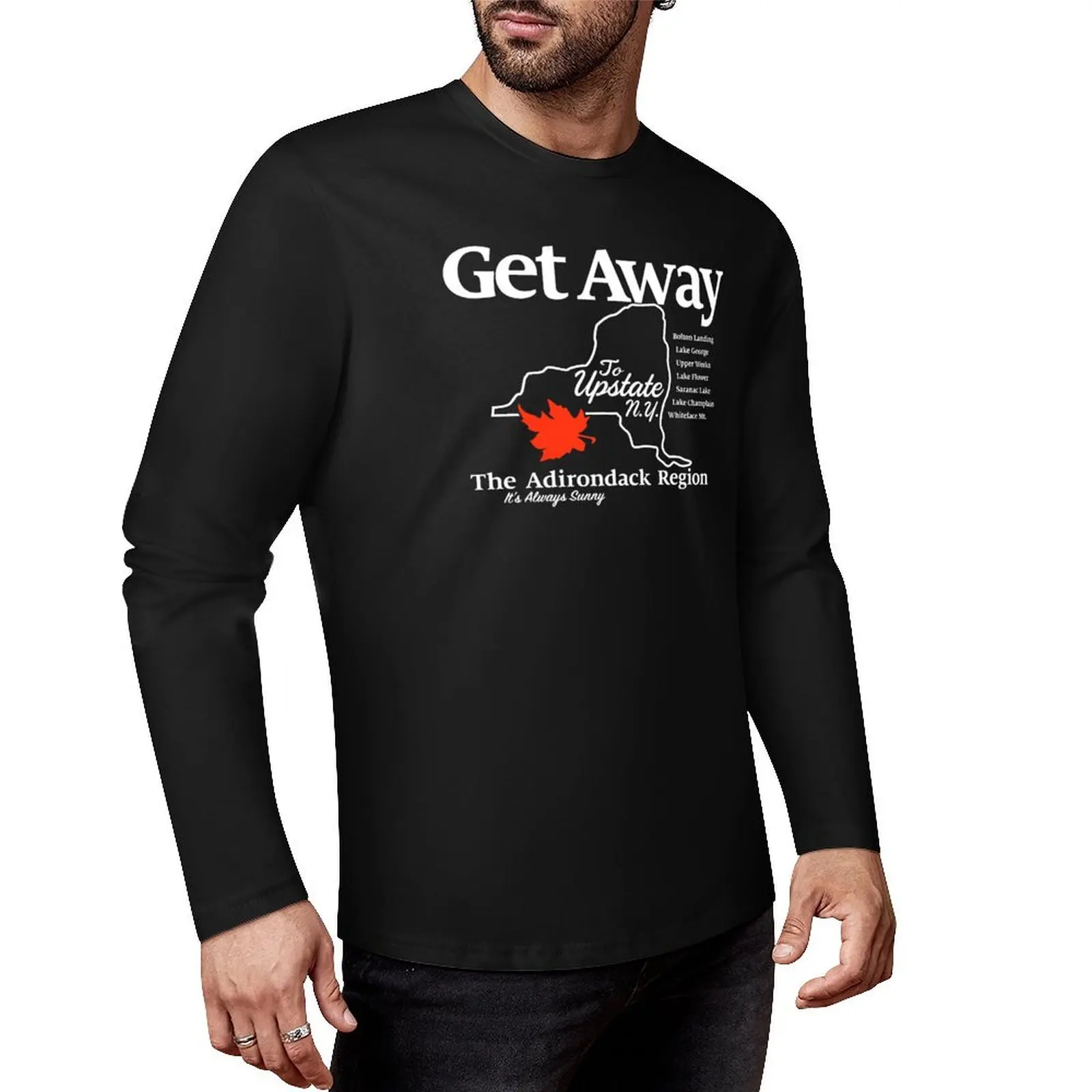 Get Away — длинная футболка Upstate New York, забавные футболки, блузка, мужские футболки, повседневные стильные футболки
Get Away — длинная футболка Upstate New York, забавные футболки, блузка, мужские футболки, повседневные стильные футболки