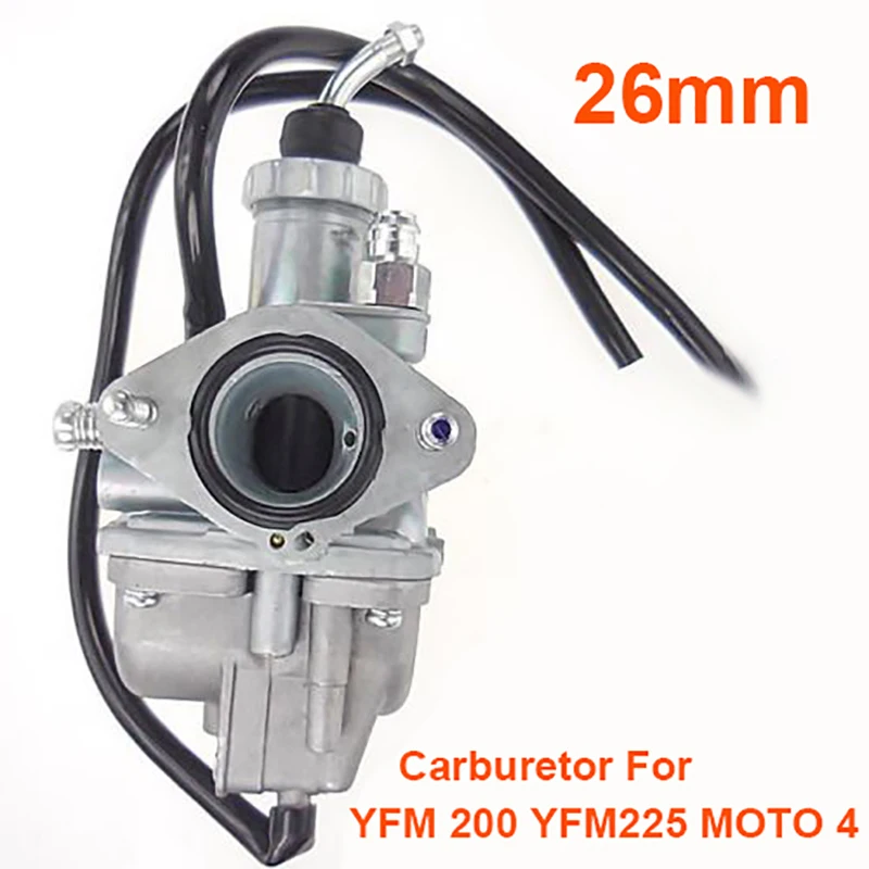 26mm Carburetor Carb For Yamaha Moto 4 YFM 200 225 YFM200 YFM225 TRIMOTO 125CC BREEZE Motorcycle Accessories
26mm Carburetor Carb For Yamaha Moto 4 YFM 200 225 YFM200 YFM225 TRIMOTO 125CC BREEZE Motorcycle Accessories