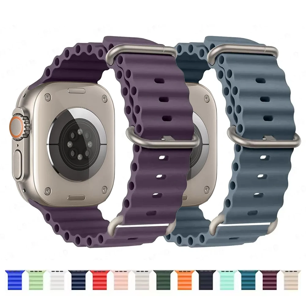 Ocean Band для Apple watch Ultra 2 49 мм 46 мм 45 мм 44 мм 42 мм 40 мм 41 мм браслет correa iWatch Series 10 9 7 8 5 6 SE 4 3 Ремешки
Ocean Band для Apple watch Ultra 2 49 мм 46 мм 45 мм 44 мм 42 мм 40 мм 41 мм браслет correa iWatch Series 10 9 7 8 5 6 SE 4 3 Ремешки