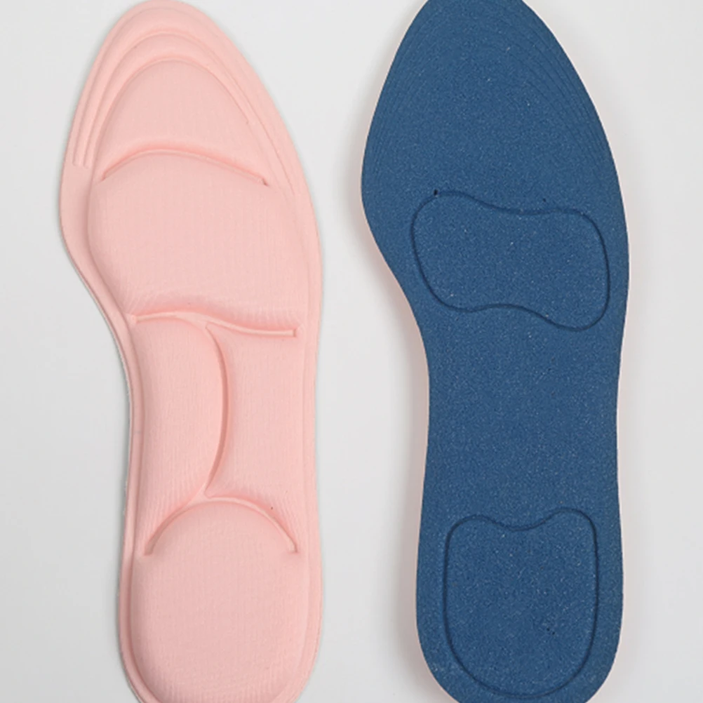 2 Pairs 5D Sponge Exercise Insoles Shock Absorbing Breathable Comfortable Massage Insert Pads For Walking Standing Foot Care
2 Pairs 5D Sponge Exercise Insoles Shock Absorbing Breathable Comfortable Massage Insert Pads For Walking Standing Foot Care