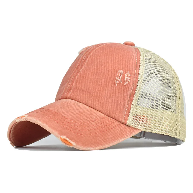 Washed Cross Ponytail Baseball Cap For Women Summer Spring Autumn Vintage Outdoor Beach Sun Protection Solid Duckbill Cap B64
Washed Cross Ponytail Baseball Cap For Women Summer Spring Autumn Vintage Outdoor Beach Sun Protection Solid Duckbill Cap B64
