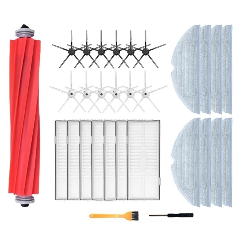ABUN-For Roborock S7 Maxv Ultra Accessories Robot Vacuum Cleaner Main Side Brush HEPA Filter Mop Cloth Replacement Parts
ABUN-For Roborock S7 Maxv Ultra Accessories Robot Vacuum Cleaner Main Side Brush HEPA Filter Mop Cloth Replacement Parts