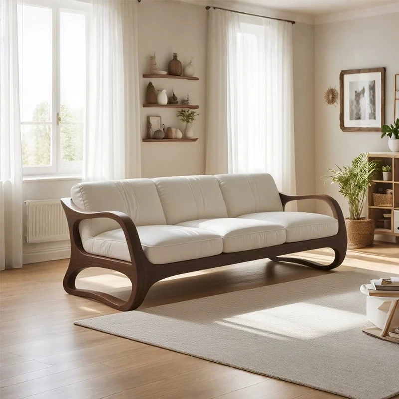 HYS new Chinese solid wood sofa combination modern villa living room straight row sofa high-end zen fabric sofa
HYS new Chinese solid wood sofa combination modern villa living room straight row sofa high-end zen fabric sofa