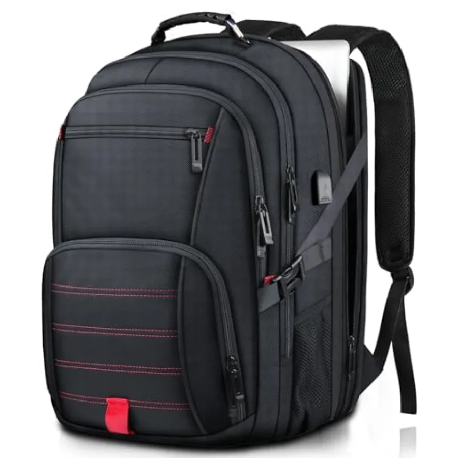 Travel Laptop Backpack, Extra Large Backpack, Laptop Backpack for Men, 55L Water Resistant TSA Airline Approved Business Work C
Travel Laptop Backpack, Extra Large Backpack, Laptop Backpack for Men, 55L Water Resistant TSA Airline Approved Business Work C
