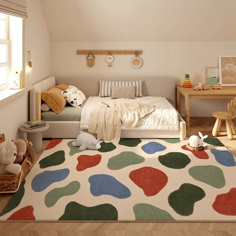Dopamine Color Rugs for Bedroom Thick Plush Living Room Decoration Anti-slip Carpet Fluffy Soft Bedside Mat Washable Lounge Rug
Dopamine Color Rugs for Bedroom Thick Plush Living Room Decoration Anti-slip Carpet Fluffy Soft Bedside Mat Washable Lounge Rug