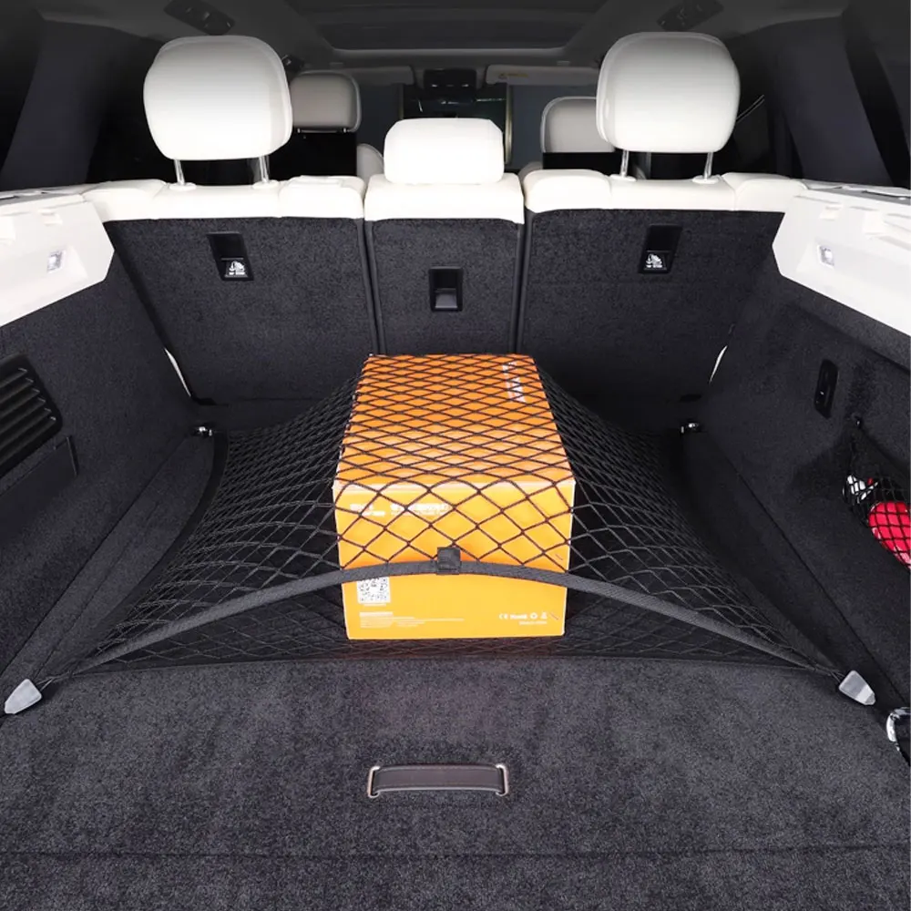 For fixed storage in the rear luggage compartment mesh bag of the 2023-2026 Land Rover Range Rover Executive/Sport models
For fixed storage in the rear luggage compartment mesh bag of the 2023-2026 Land Rover Range Rover Executive/Sport models