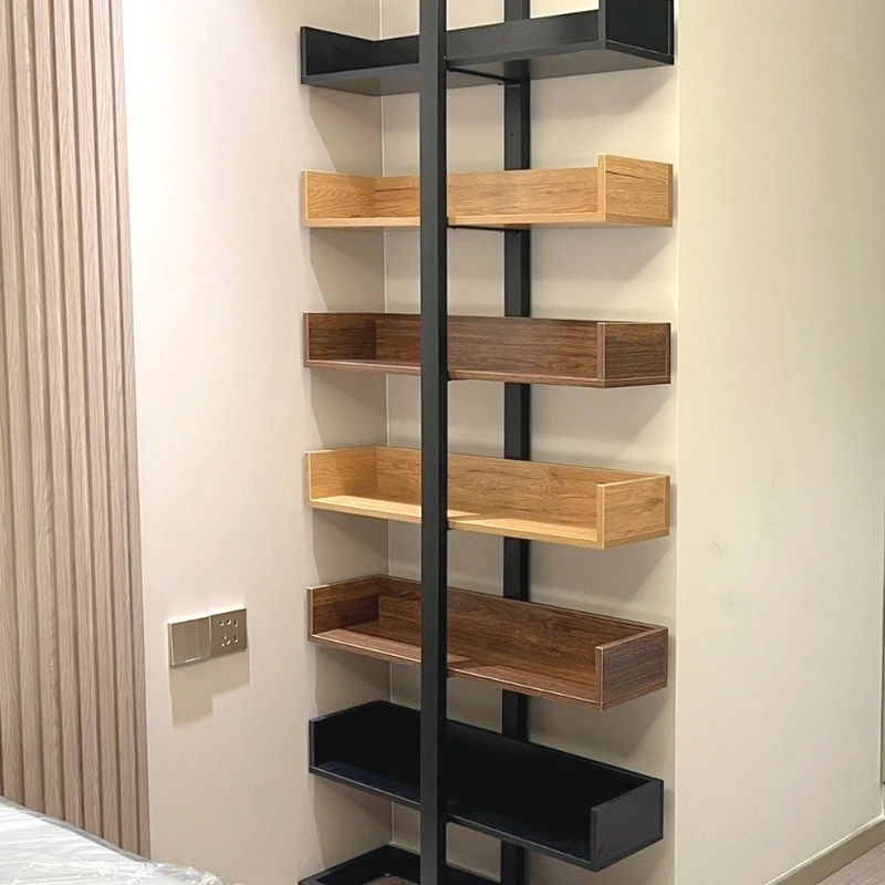Corner floor bookshelf, large bookcase at the end of the bed, display shelf, colorful figure children's picture book rack
Corner floor bookshelf, large bookcase at the end of the bed, display shelf, colorful figure children's picture book rack