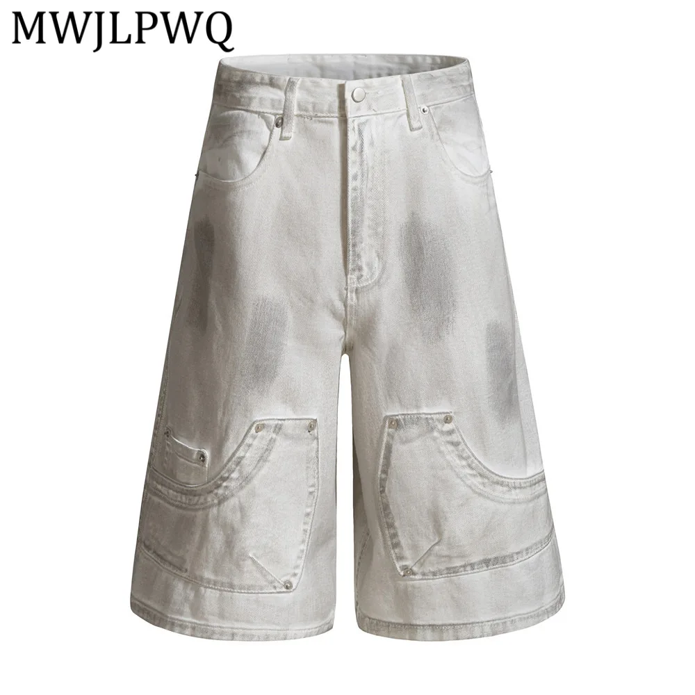 MWJLPWQ Street Style Distressed Loose-Fit Shorts For Men Summer Punk Fashion Patch Pockets Rivet Design Mid-Length Pants 16044
MWJLPWQ Street Style Distressed Loose-Fit Shorts For Men Summer Punk Fashion Patch Pockets Rivet Design Mid-Length Pants 16044