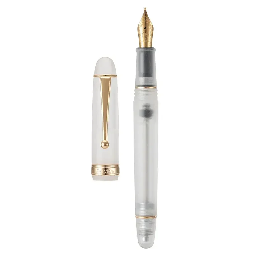 Asvine V126 New Fountain Pens Vacuum Filling 0.38 0.5 0.7mm Glass Light Blue Acrylic Luxury Writing Stationery Office Gift Set
Asvine V126 New Fountain Pens Vacuum Filling 0.38 0.5 0.7mm Glass Light Blue Acrylic Luxury Writing Stationery Office Gift Set