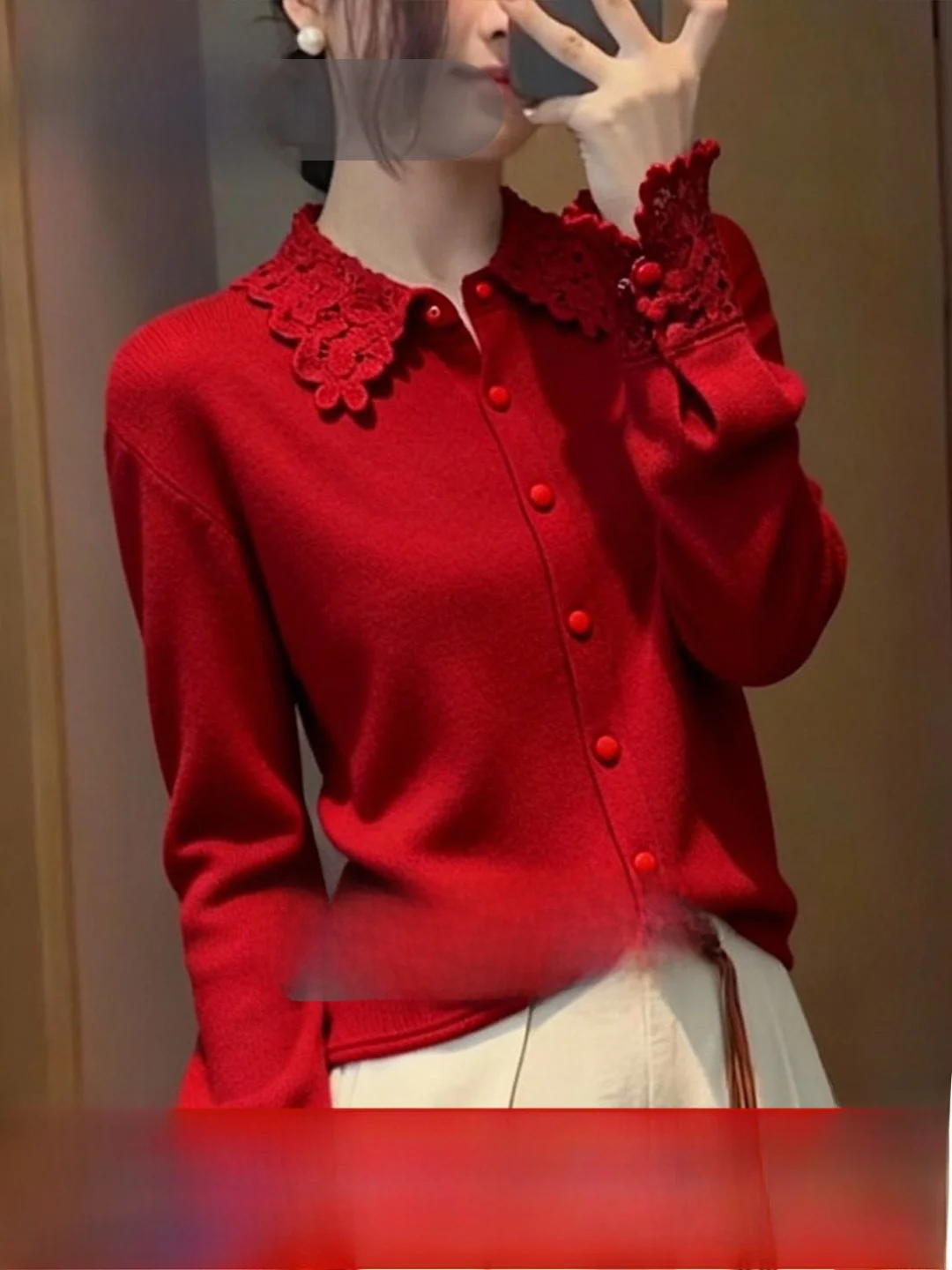 Korean Sle Large Size Knitted Top Women's Artistic Sle Versatile Age-Defng Base irt Loose Fit Long Sve Spring
Korean Sle Large Size Knitted Top Women's Artistic Sle Versatile Age-Defng Base irt Loose Fit Long Sve Spring