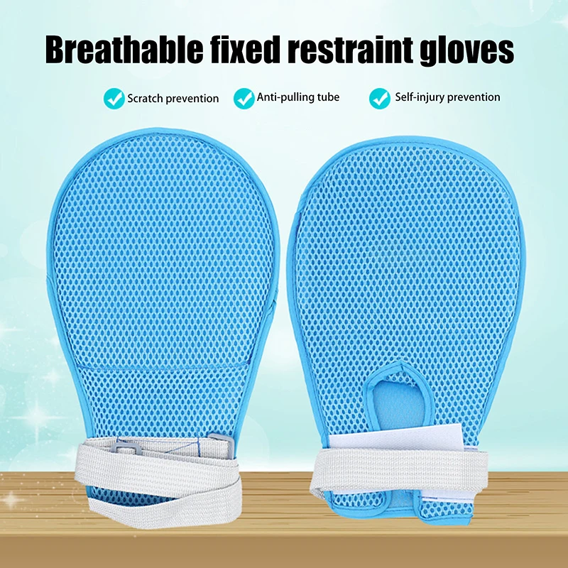 Hand Control Dementia Anti-Scratch Breathable Wrist Zipper Style Fixation Restraint Gloves Wrist Strap For Patients Elder
Hand Control Dementia Anti-Scratch Breathable Wrist Zipper Style Fixation Restraint Gloves Wrist Strap For Patients Elder