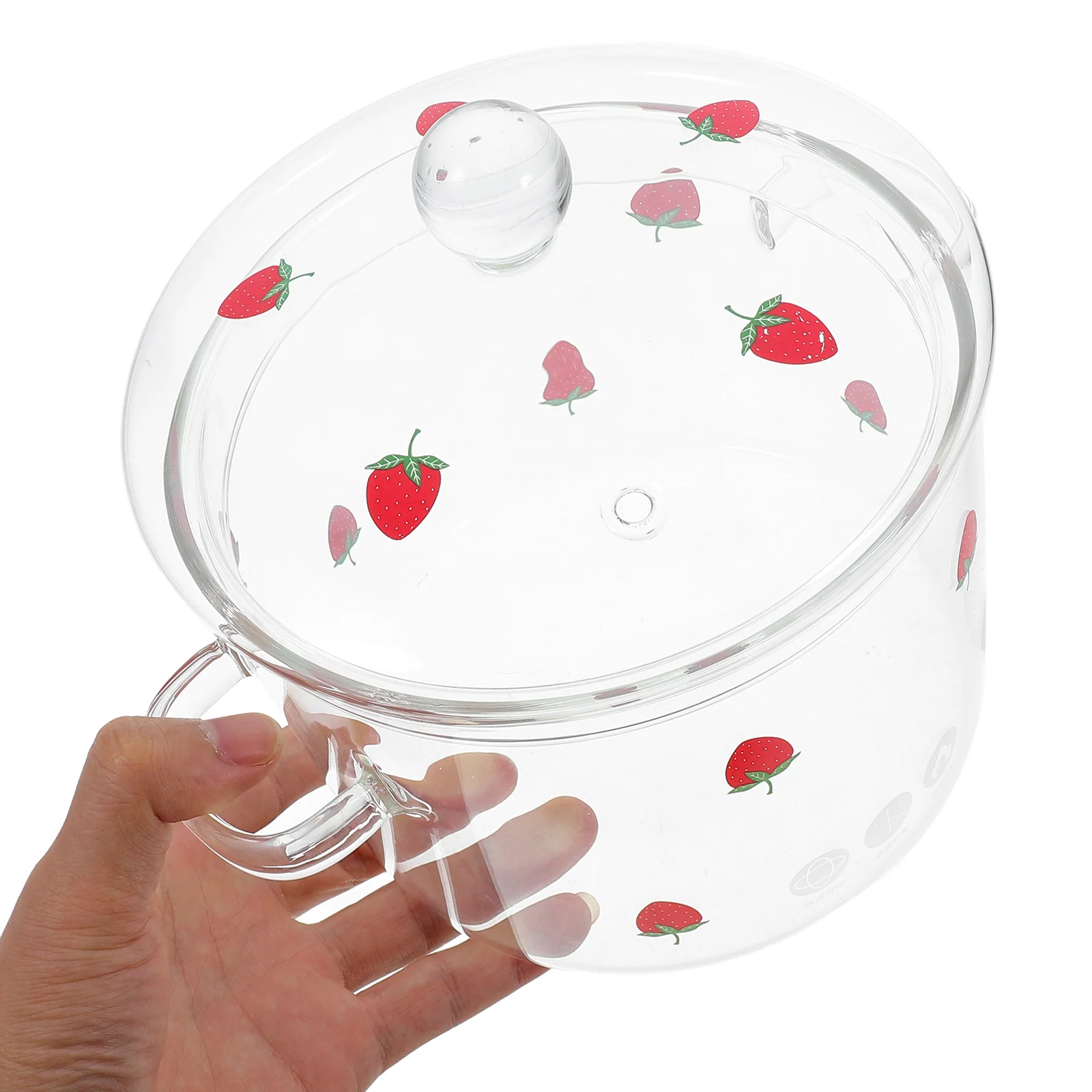 Clear Glass Stovetop Soup Pot Dual Handle High Heat Resistant Borosilicate Cooking Pot for Transparent Kitchen Steamer for Soups
Clear Glass Stovetop Soup Pot Dual Handle High Heat Resistant Borosilicate Cooking Pot for Transparent Kitchen Steamer for Soups