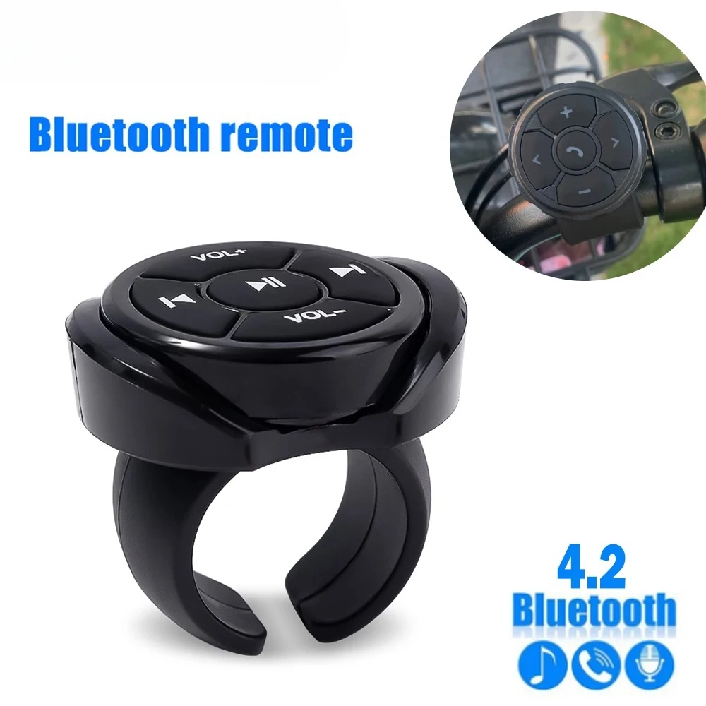 Media Wireless Bluetooth Button Remote Controller Car Motorcycle Bike Steering Wheel MP3 Music Play For IOS Android Phone Tablet
Media Wireless Bluetooth Button Remote Controller Car Motorcycle Bike Steering Wheel MP3 Music Play For IOS Android Phone Tablet