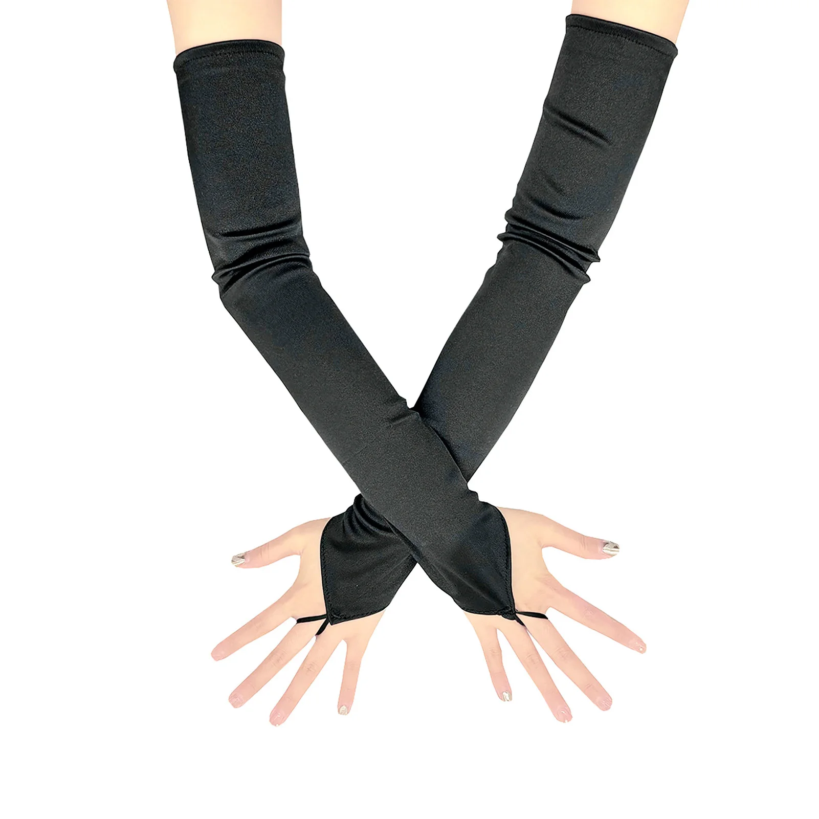 Elegant Women's Long Gloves Soft Polyester Material for Weddings Parties and Evening Dresses Bridal Accessories 50cm
Elegant Women's Long Gloves Soft Polyester Material for Weddings Parties and Evening Dresses Bridal Accessories 50cm
