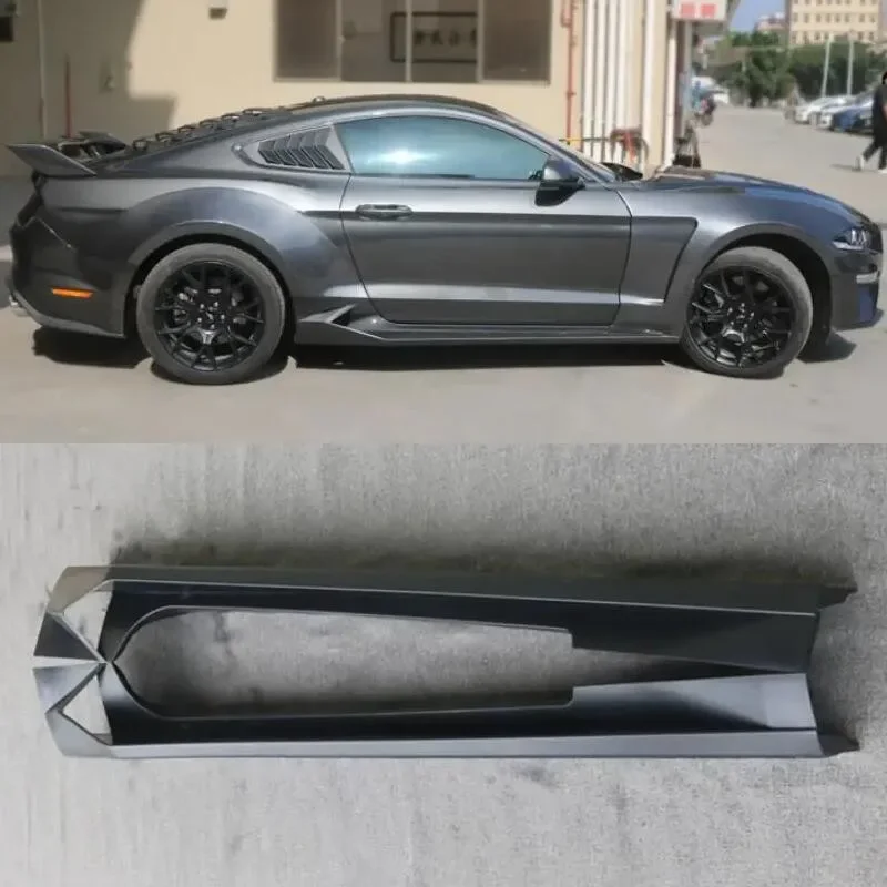 PP PRIMER Car Side Skirts lip Extension Body Kit Cover For FORD MUSTANG 2015-2021
PP PRIMER Car Side Skirts lip Extension Body Kit Cover For FORD MUSTANG 2015-2021