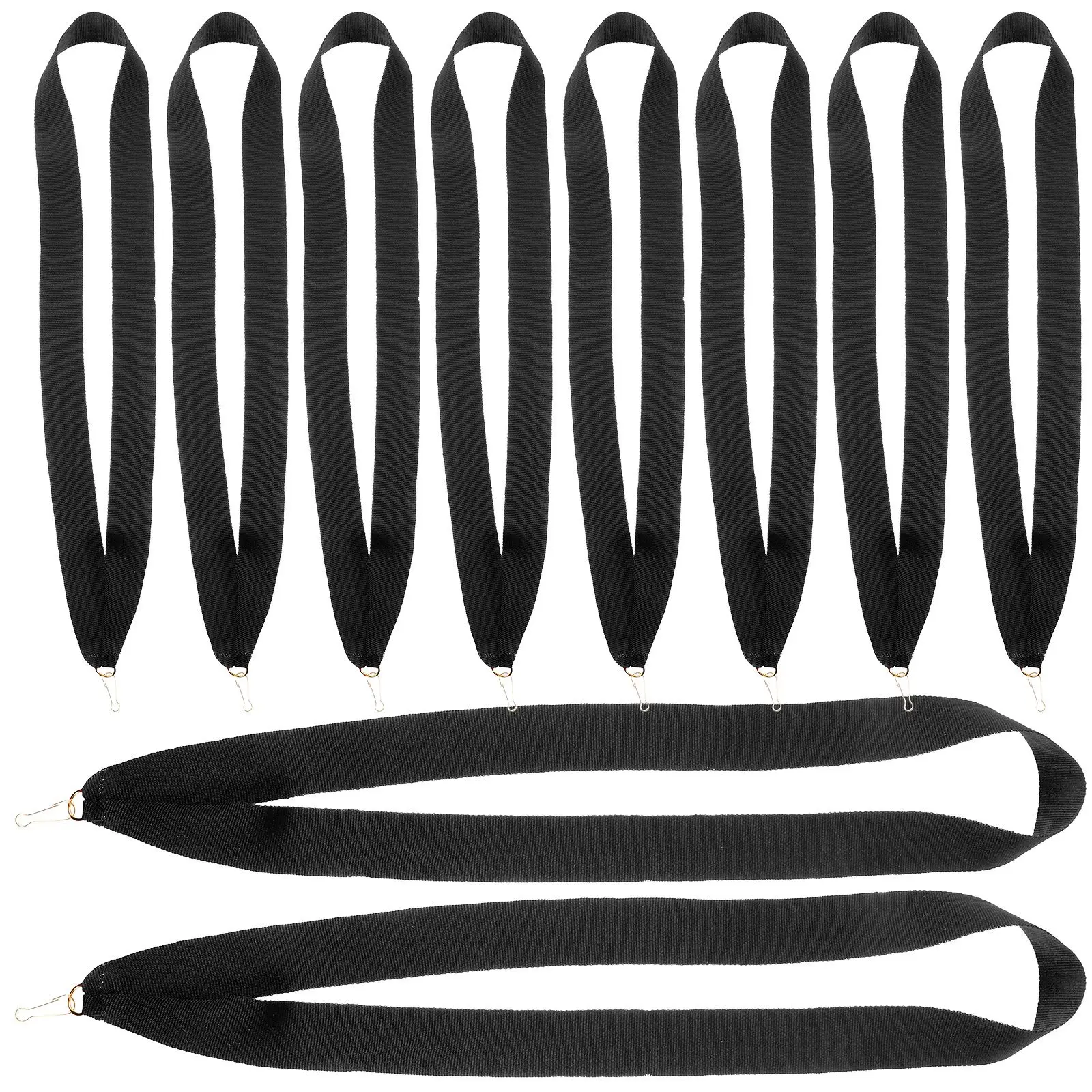 10pcs Medal Ribbon Straps Polyester Hanging Award Ribbons for Sports Competition Neck Lanyard Party Favor Multi Function
10pcs Medal Ribbon Straps Polyester Hanging Award Ribbons for Sports Competition Neck Lanyard Party Favor Multi Function