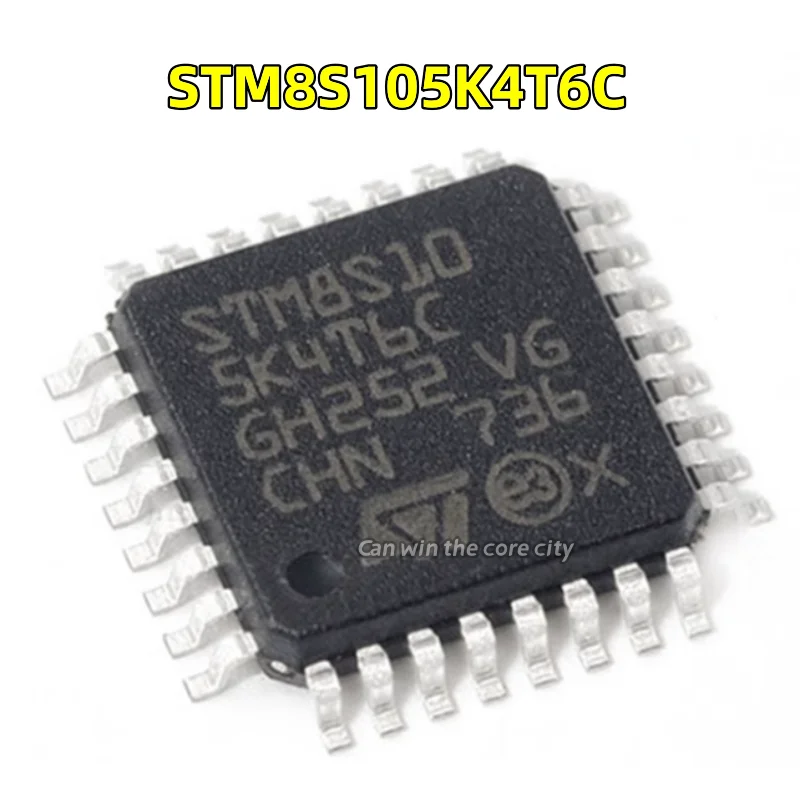 5-10 pieces Original off-the-shelf STM8S105K4T6C 16MHz / 16 KB Flash / 8-bit microcontroller LQFP-32
5-10 pieces Original off-the-shelf STM8S105K4T6C 16MHz / 16 KB Flash / 8-bit microcontroller LQFP-32