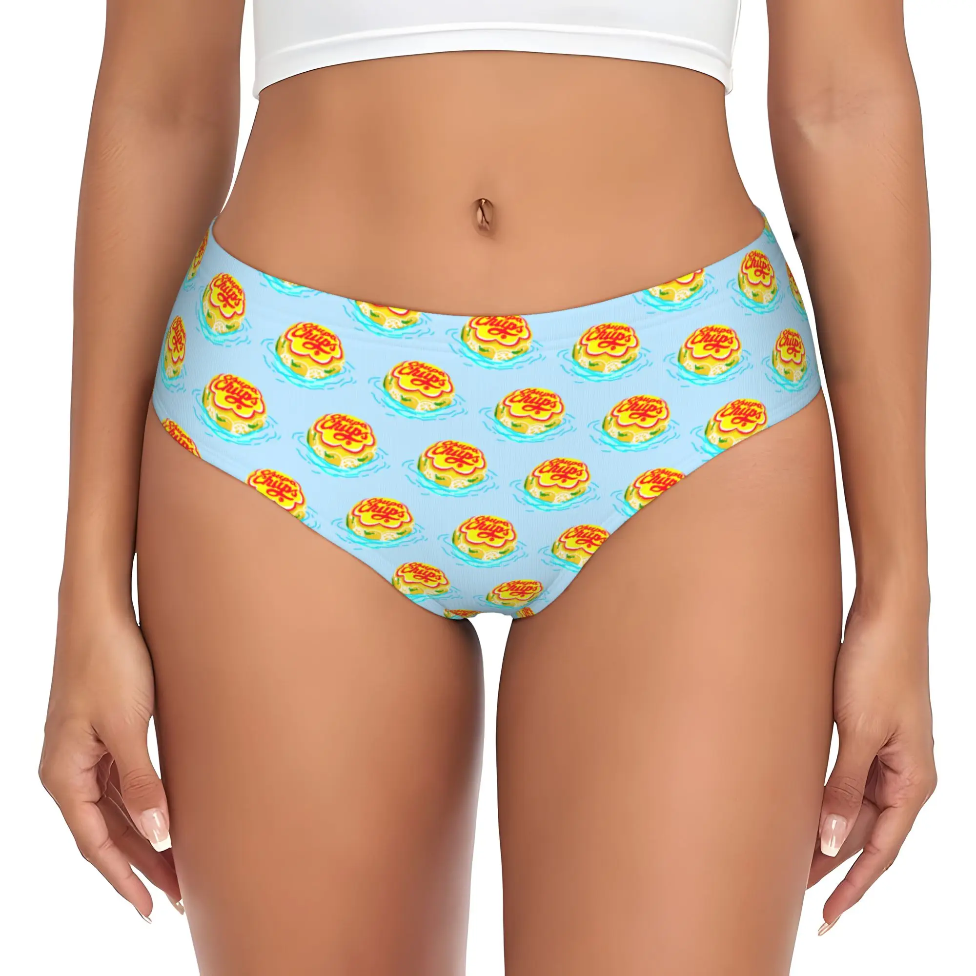 Custom Chupas Chupses Candies Brief Panties Women Comfort Lollipop Underwear
Custom Chupas Chupses Candies Brief Panties Women Comfort Lollipop Underwear
