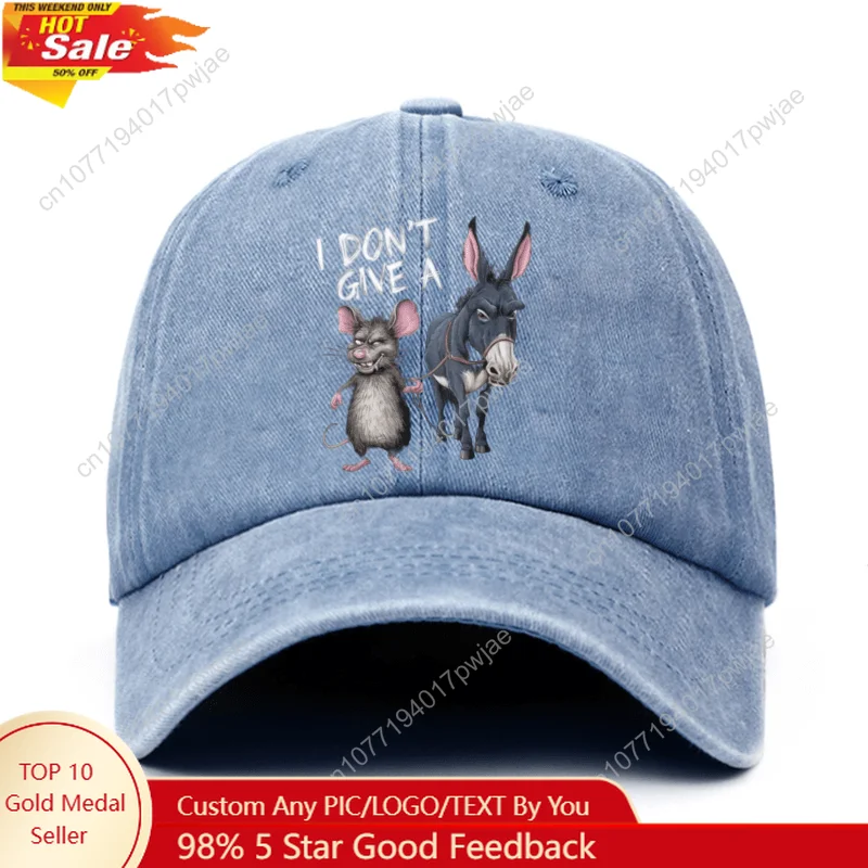 I don't care about the funny print of mice and donkeys - baseball caps suitable for all seasons.
I don't care about the funny print of mice and donkeys - baseball caps suitable for all seasons.