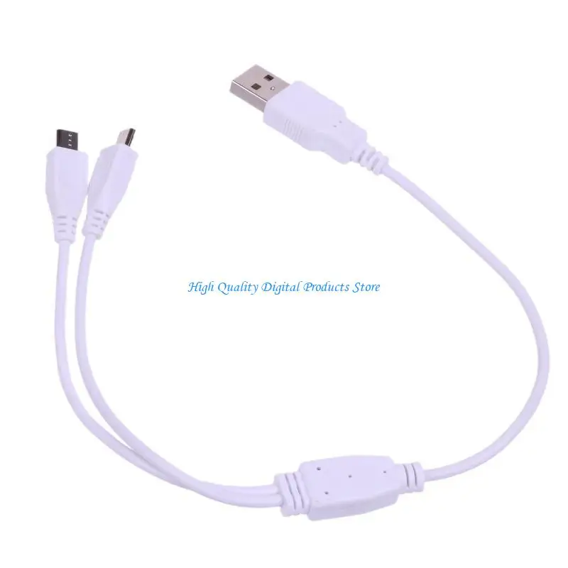 U2JE 2 In 1 USB To Dual Micro USB Cable Charging Wire Cord Two Device USB
U2JE 2 In 1 USB To Dual Micro USB Cable Charging Wire Cord Two Device USB