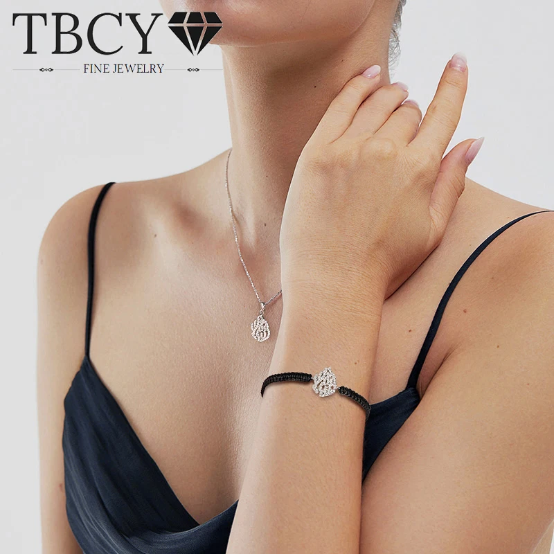 TBCYD Full Moissanite Braided-rope Bracelets for Women Men 925 Silver Adjustable Multicolor Flame Chain with Gra Jewelry Gift
TBCYD Full Moissanite Braided-rope Bracelets for Women Men 925 Silver Adjustable Multicolor Flame Chain with Gra Jewelry Gift