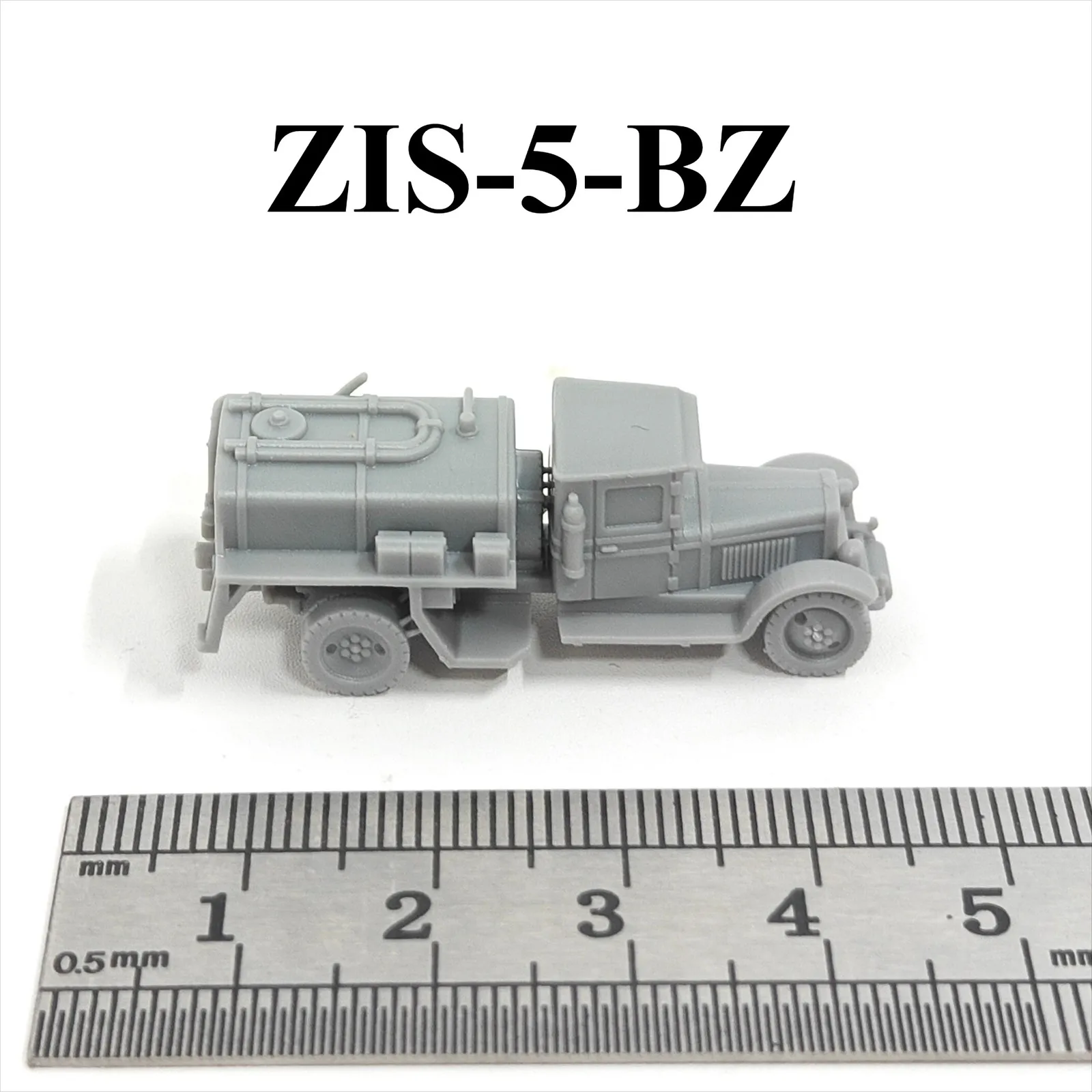 WWII Soviet ZIS-5-BZ Tanker Truck,3D Printed,1/144 Scale Mini Tank Model,Resin,Paintable
WWII Soviet ZIS-5-BZ Tanker Truck,3D Printed,1/144 Scale Mini Tank Model,Resin,Paintable