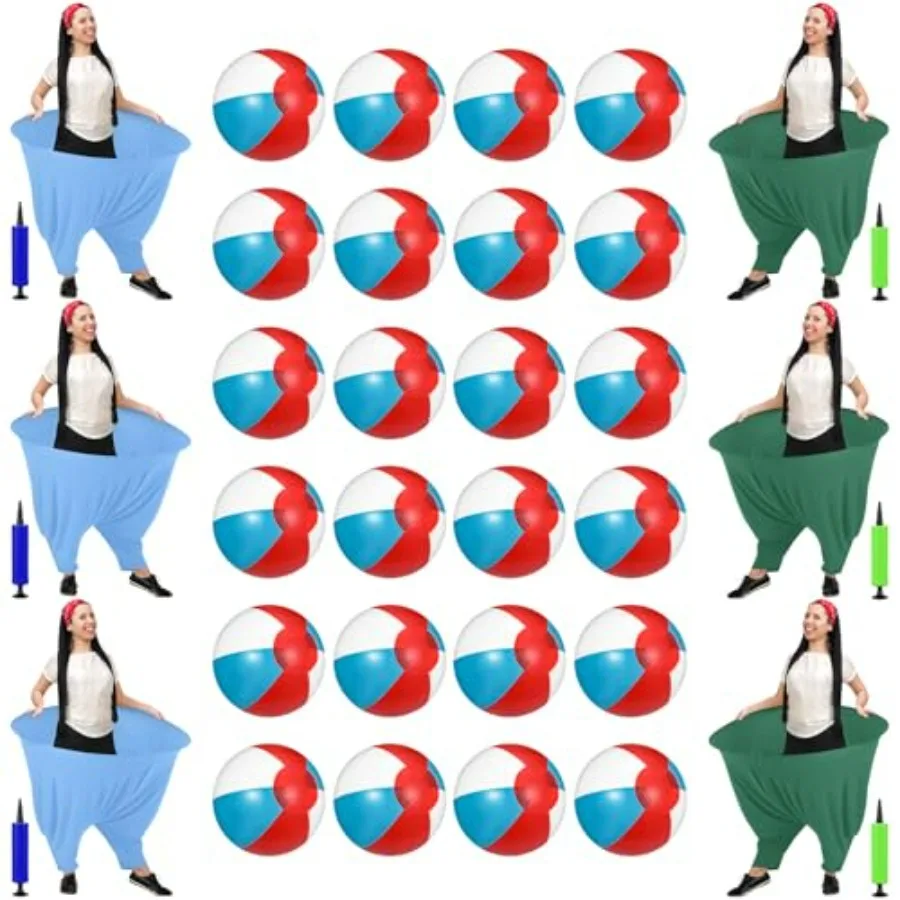 Granny Pants Outdoor Game Hilarious Inflatable Ball Relay Set with Granny Giant Stretchy Pants Balls and Pump Team Relay Family
Granny Pants Outdoor Game Hilarious Inflatable Ball Relay Set with Granny Giant Stretchy Pants Balls and Pump Team Relay Family