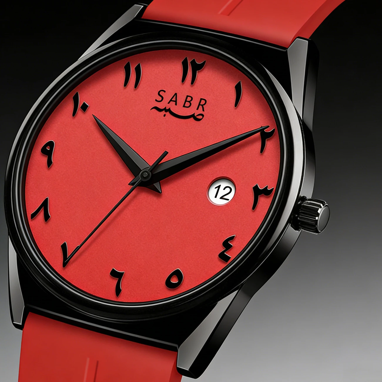 Sabr Fashion Arabic Digital Watch Personalized Silicone Strap Quartz Watch Men's and Women's Casual Sports Watch Student Watch
Sabr Fashion Arabic Digital Watch Personalized Silicone Strap Quartz Watch Men's and Women's Casual Sports Watch Student Watch