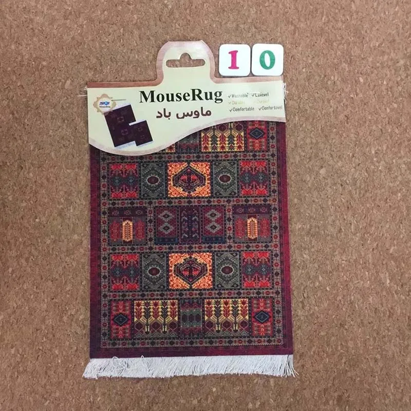 Persian carpet-style anti-slip mouse pads in various styles, made of rubber and washable, are suitable for gamers and offices
Persian carpet-style anti-slip mouse pads in various styles, made of rubber and washable, are suitable for gamers and offices