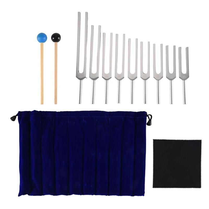 Tuning Fork Set - 9 Tuning Forks For Healing Chakra,Sound Therapy,Keep Body,Mind And Spirit In Perfect Harmony
Tuning Fork Set - 9 Tuning Forks For Healing Chakra,Sound Therapy,Keep Body,Mind And Spirit In Perfect Harmony