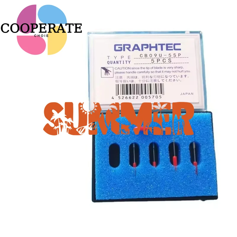 CB09UB-5 Cutting Blade Knife for Graphtec CE3000 CE5000 CE6000 CE7000 FC8600 FC8000 Cutter CB09U Knife Blade 30/45/60Degree
CB09UB-5 Cutting Blade Knife for Graphtec CE3000 CE5000 CE6000 CE7000 FC8600 FC8000 Cutter CB09U Knife Blade 30/45/60Degree