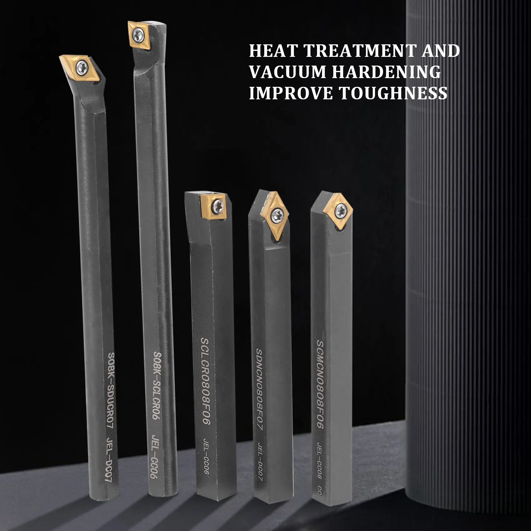 A64Z 8Mm Shank Indexable Lathe Turning Tool Holder With CCMT060204 DCMT070204 Carbide Inserts For CNC Machine
A64Z 8Mm Shank Indexable Lathe Turning Tool Holder With CCMT060204 DCMT070204 Carbide Inserts For CNC Machine