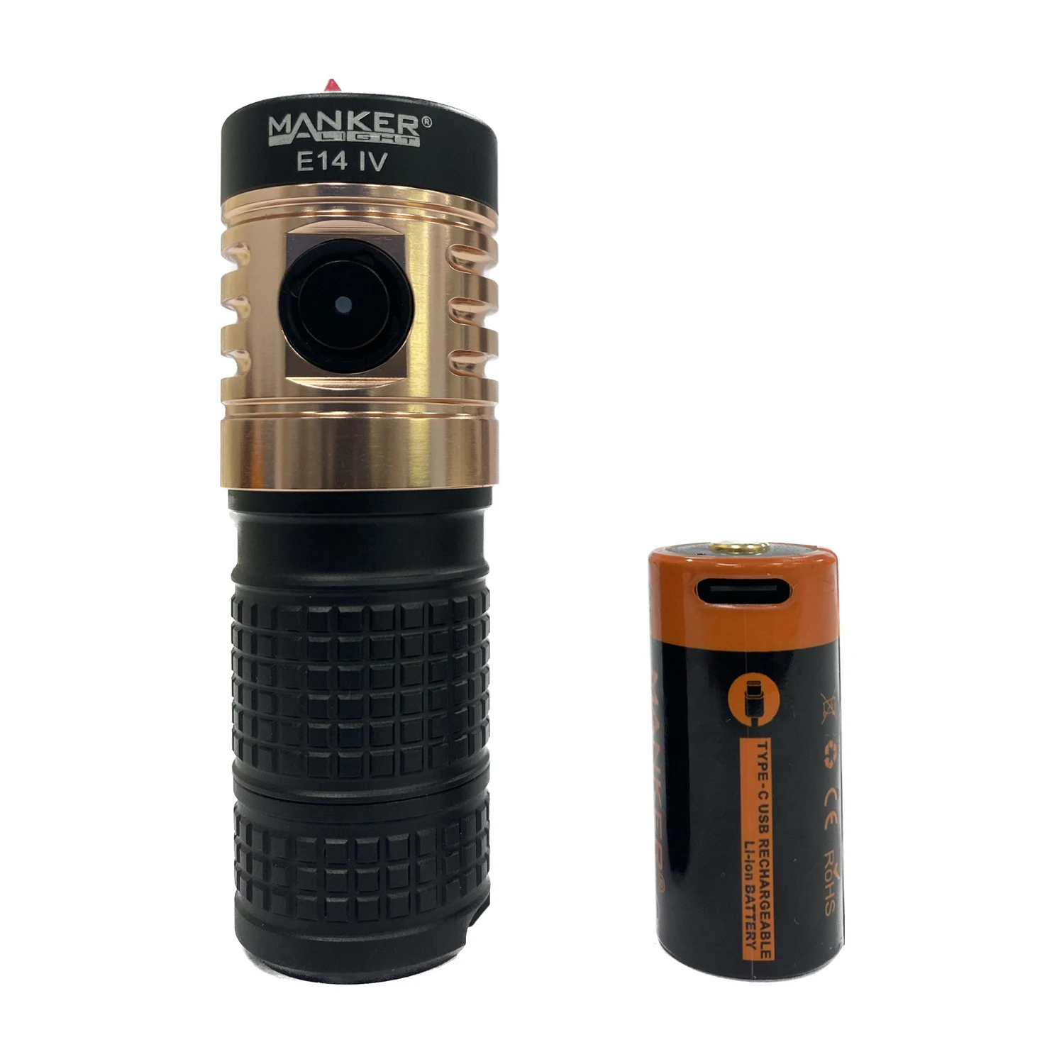 Manker E14 IV 4 Light Sources Flood LED Flashlight 4000 Lumens Powered by 18350/18650 Battery
Manker E14 IV 4 Light Sources Flood LED Flashlight 4000 Lumens Powered by 18350/18650 Battery