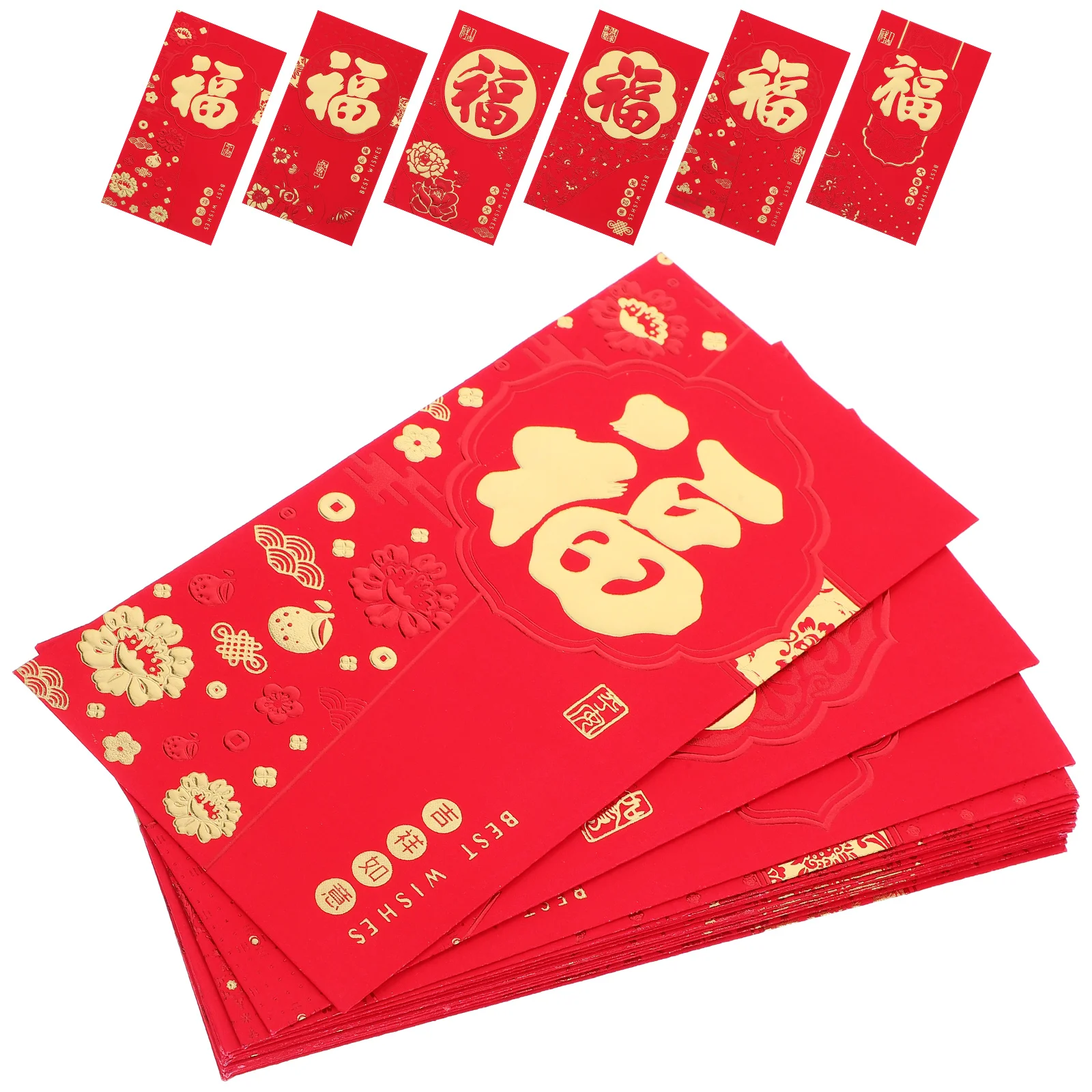 24 Pcs Envelopes Hongbao Chinese New Year Lucky Money Red Envelope Bags Birthday Gifts Red Pocket Envelope Packaging
24 Pcs Envelopes Hongbao Chinese New Year Lucky Money Red Envelope Bags Birthday Gifts Red Pocket Envelope Packaging