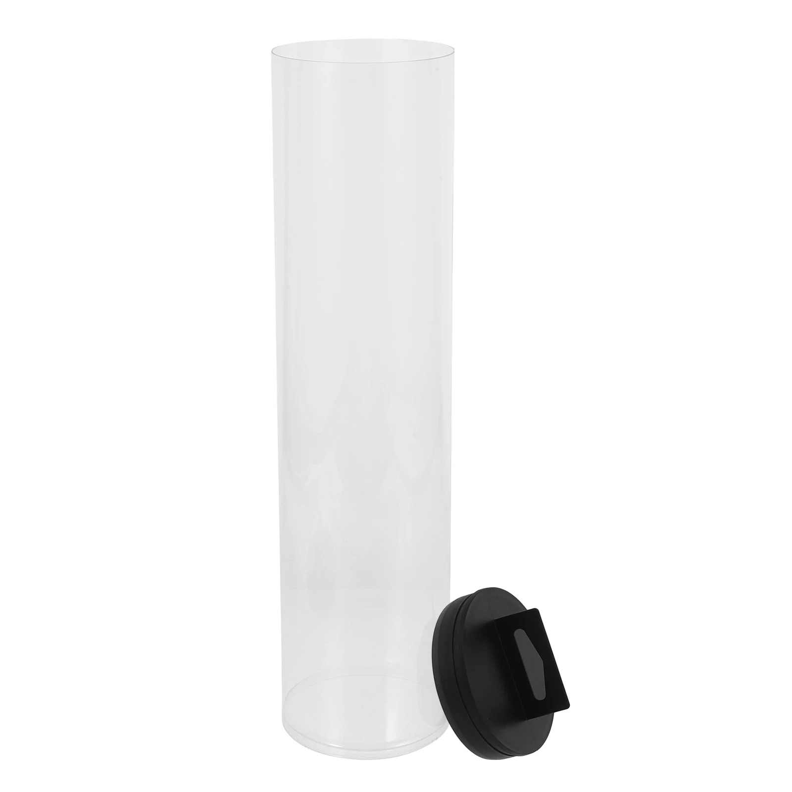 Cylinder Tennis Ball Holder Clear Storage Container Portable Bottle Reusable Practical Tennis Accessories
Cylinder Tennis Ball Holder Clear Storage Container Portable Bottle Reusable Practical Tennis Accessories