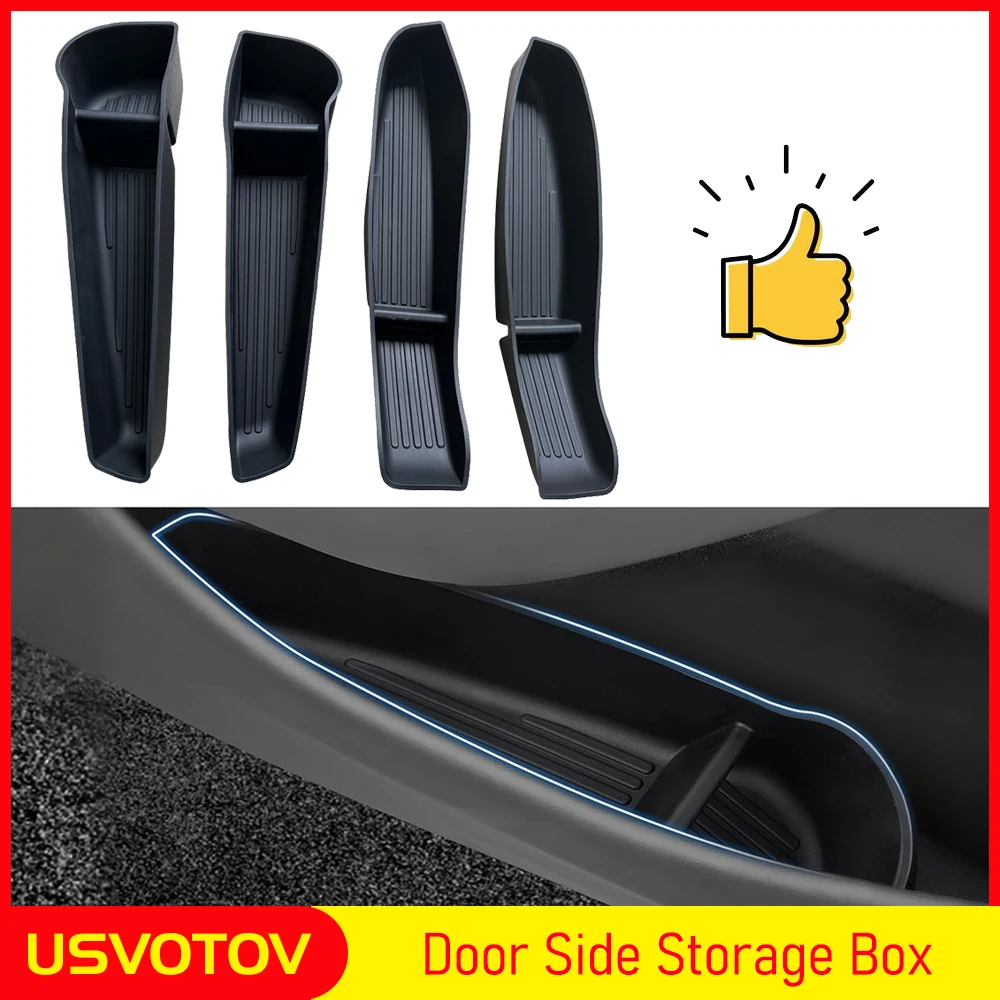 New Door Side Storage Box Front Rear Door Handle Armrest Tray Organizer for 2026 2025 Tesla Model Y Juniper Model 3 Model YL Y L
New Door Side Storage Box Front Rear Door Handle Armrest Tray Organizer for 2026 2025 Tesla Model Y Juniper Model 3 Model YL Y L