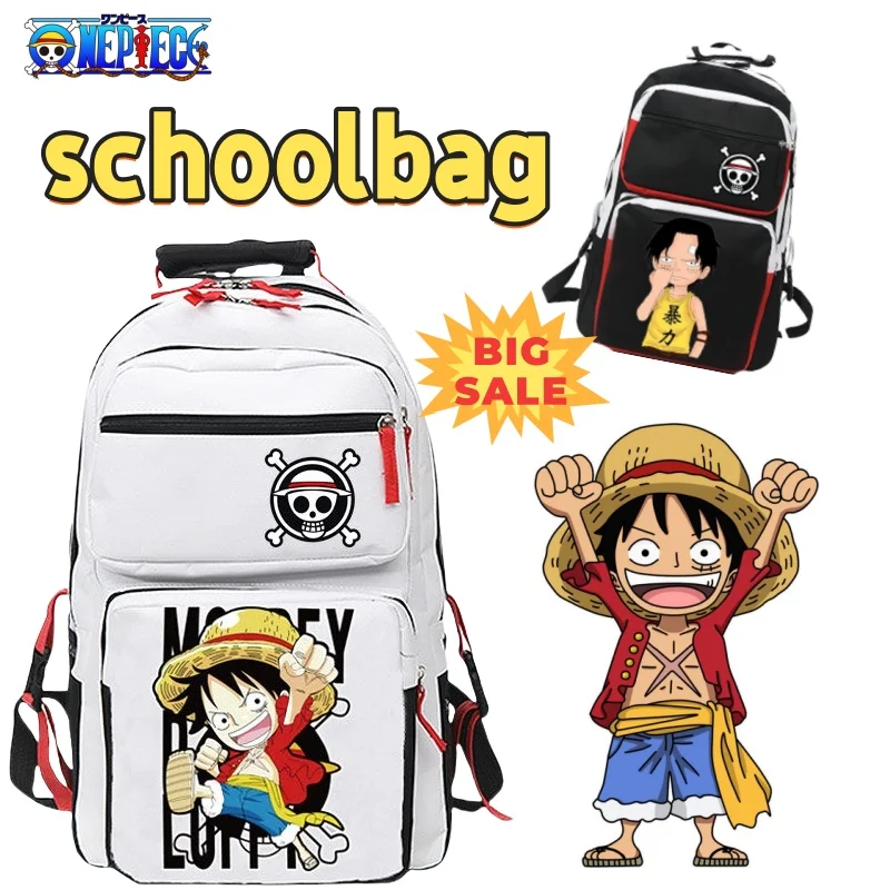 One Piece Luffy Sanji Personality Creative Cartoon Print Student School Bag Large Capacity Anime Boys Backpack Holiday Gifts
One Piece Luffy Sanji Personality Creative Cartoon Print Student School Bag Large Capacity Anime Boys Backpack Holiday Gifts