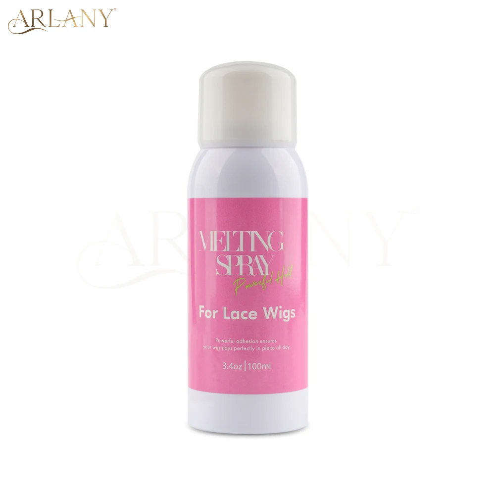 ARLANY 100ml Lace Melting Spray for Invisible Extensions Bonding Glue Strong Hold Lace Hair Glue for Wigs Hair Systems
ARLANY 100ml Lace Melting Spray for Invisible Extensions Bonding Glue Strong Hold Lace Hair Glue for Wigs Hair Systems