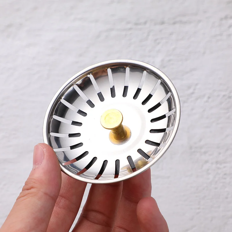 Household Stainless Steel Sink Filter Waste Plug Hair Catcher Drains Bathroom Floor Drain Kitchen Anti-clog Strainer Accessories
Household Stainless Steel Sink Filter Waste Plug Hair Catcher Drains Bathroom Floor Drain Kitchen Anti-clog Strainer Accessories