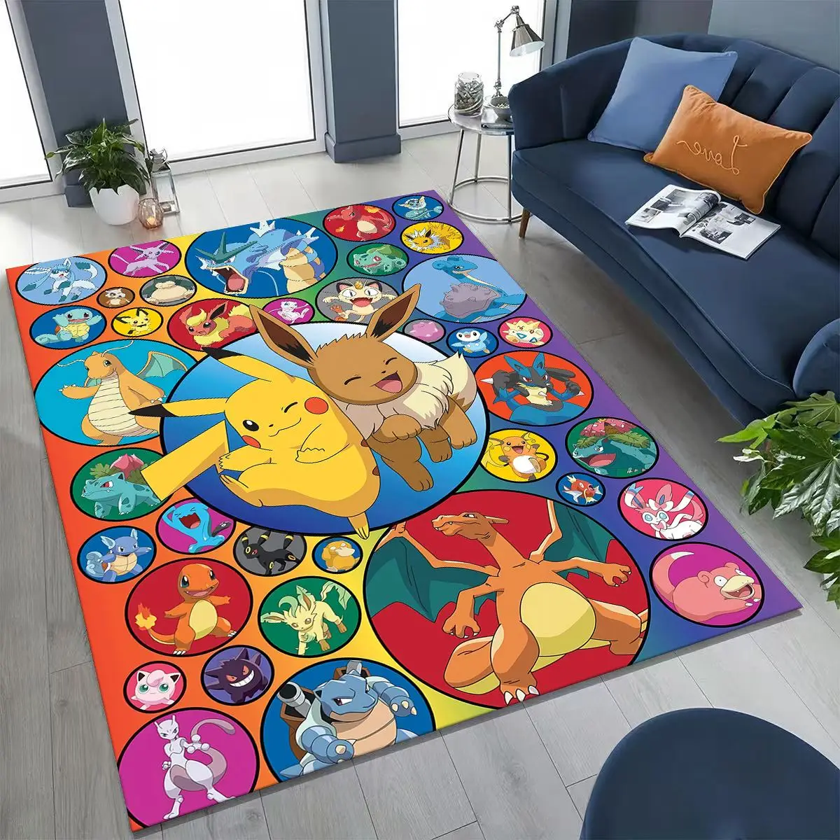 27 Style New Pokemon Pikachu Cartoon Rug for Bedroom Living Room Sofa Home Doormat Decor,Larger Kid Play Non-slip Floor Mat Gift
27 Style New Pokemon Pikachu Cartoon Rug for Bedroom Living Room Sofa Home Doormat Decor,Larger Kid Play Non-slip Floor Mat Gift