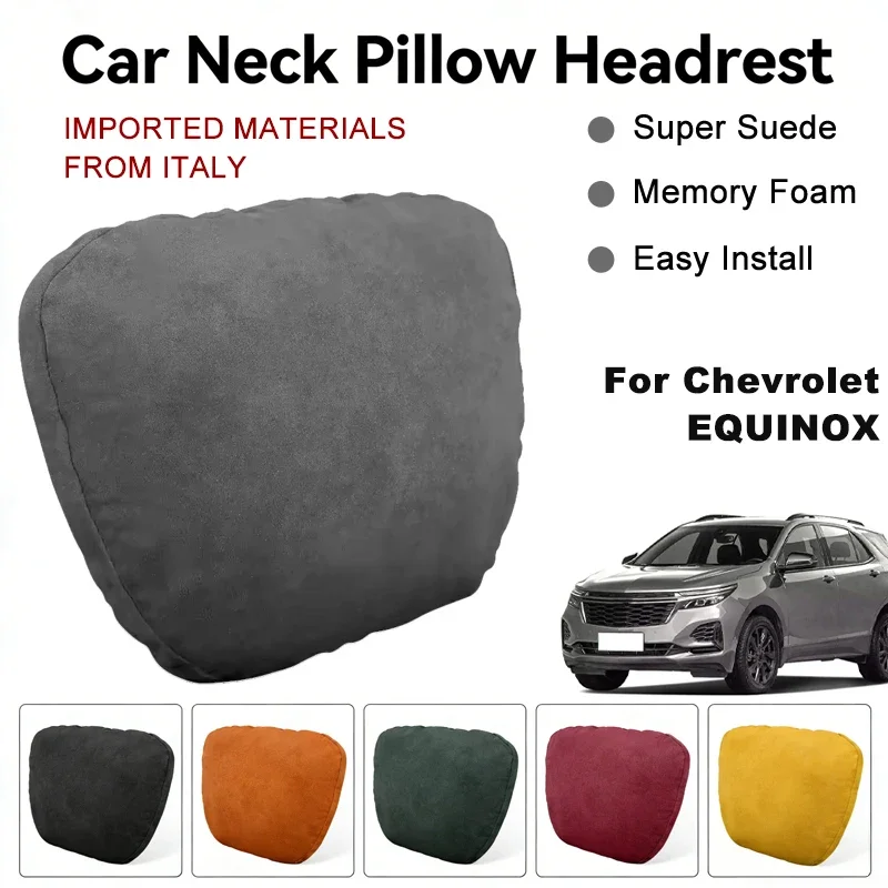 Italy Suede Car Neck Rest Pillow For Chevrolet EQUINOX Seat Head Neck Support Cushion Auto Interior Accessories
Italy Suede Car Neck Rest Pillow For Chevrolet EQUINOX Seat Head Neck Support Cushion Auto Interior Accessories