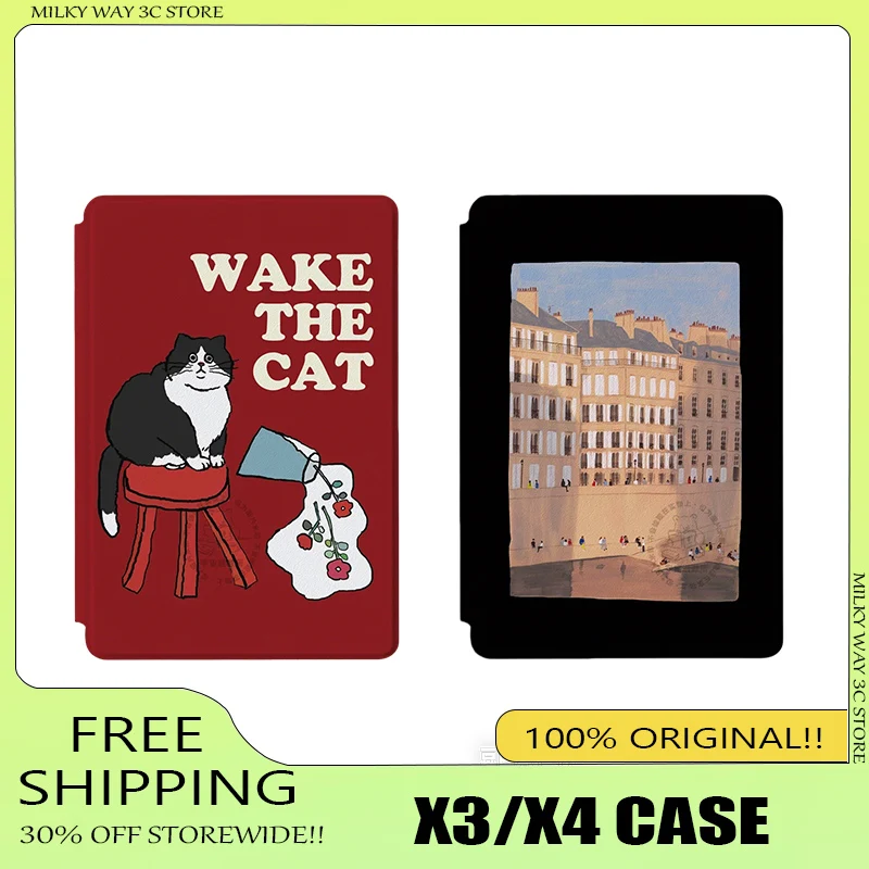 E-book Case for XTEINK X3/X4 Magnetic Flip Cover Protective Case Supports Customization According To Pictures
E-book Case for XTEINK X3/X4 Magnetic Flip Cover Protective Case Supports Customization According To Pictures