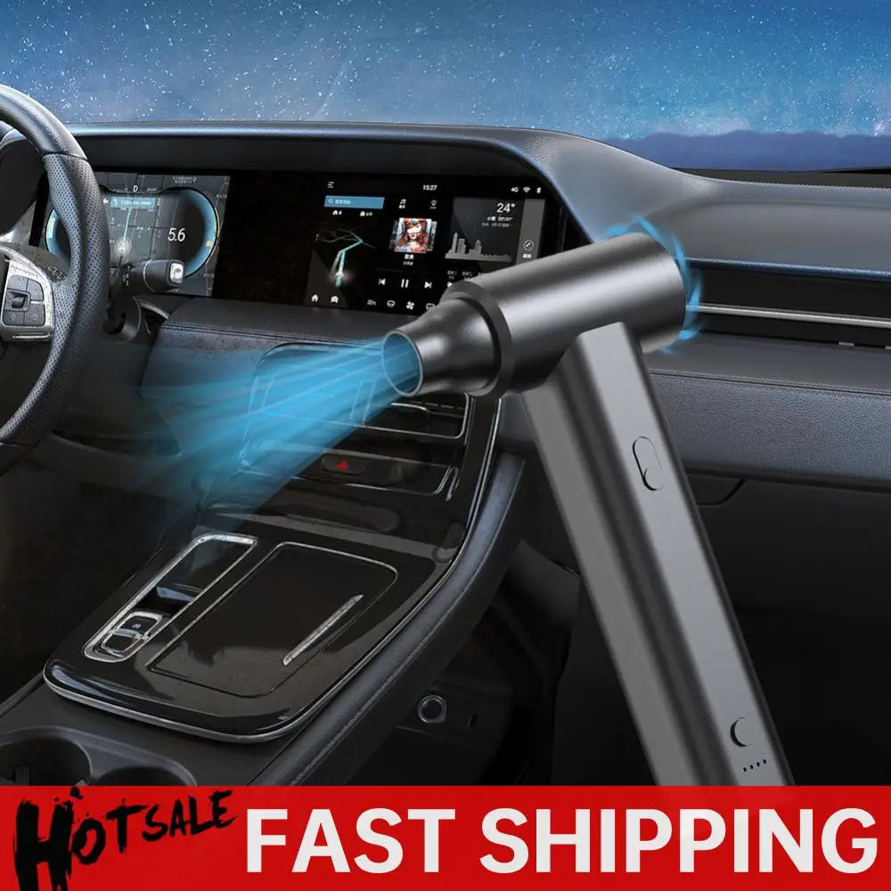 Compressed Air Duster 120000PRM Air Blower Vacuum Cleaner Rechargeable Cordless Duster Blower Computer Keyboard Cleaner
Compressed Air Duster 120000PRM Air Blower Vacuum Cleaner Rechargeable Cordless Duster Blower Computer Keyboard Cleaner