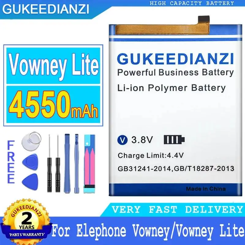 Premium Replacement 4550mAh Safe For Elephone Vowney Lite Mobile Phone Battery
Premium Replacement 4550mAh Safe For Elephone Vowney Lite Mobile Phone Battery