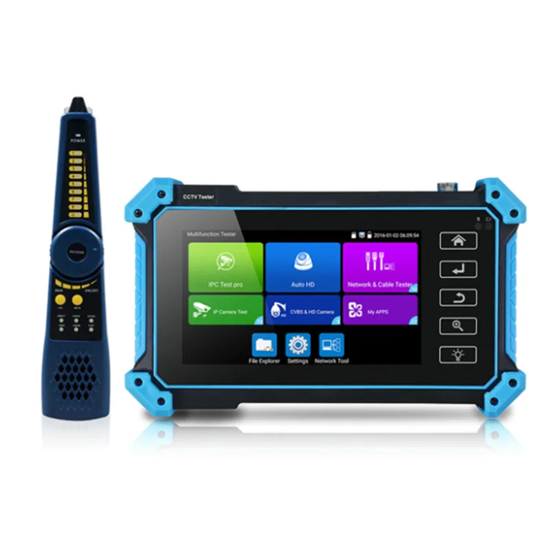 5.4" CCTV IPC Tester IPC5200C Camera Testing Tool 8MP AHD CVI TVI Camera Tester VGA HDMI PTZ PoE UTP Network Cable Tester CCTV
5.4" CCTV IPC Tester IPC5200C Camera Testing Tool 8MP AHD CVI TVI Camera Tester VGA HDMI PTZ PoE UTP Network Cable Tester CCTV