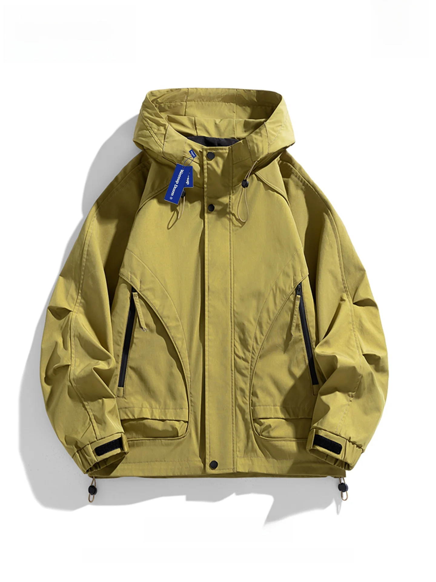 Wassup Dozen, японская повседневная водонепроницаемая уличная спецодежда, дэт, свободная мужская весенне-осенняя верхняя одежда
Wassup Dozen, японская повседневная водонепроницаемая уличная спецодежда, дэт, свободная мужская весенне-осенняя верхняя одежда